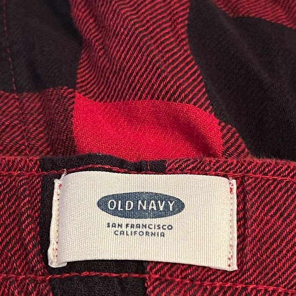 Red and black checkered pajama bottoms - Picture 3 of 3